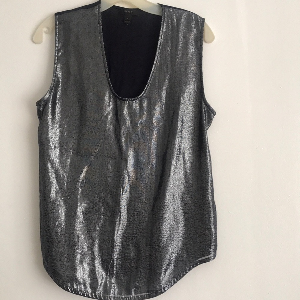 Very nice dark blue with silver overlay top.